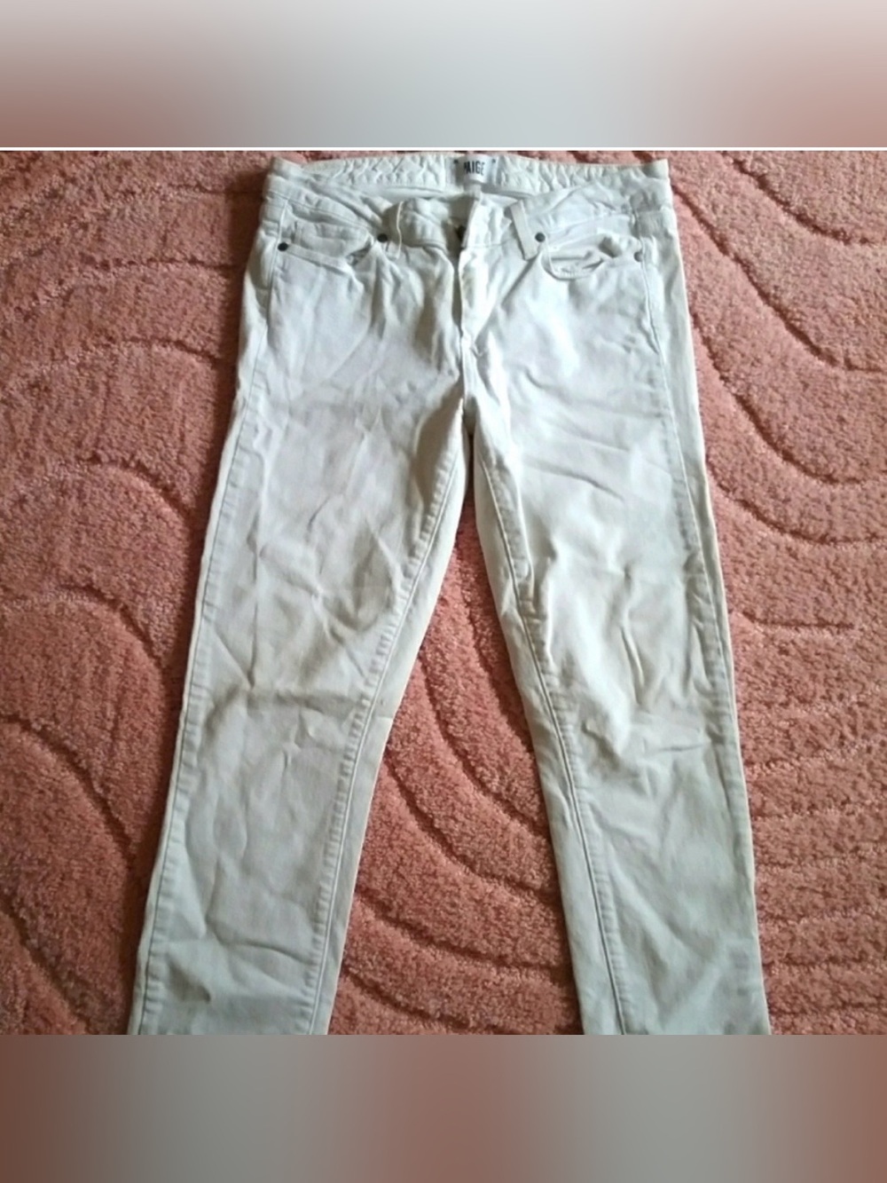Paige White Jeans 30